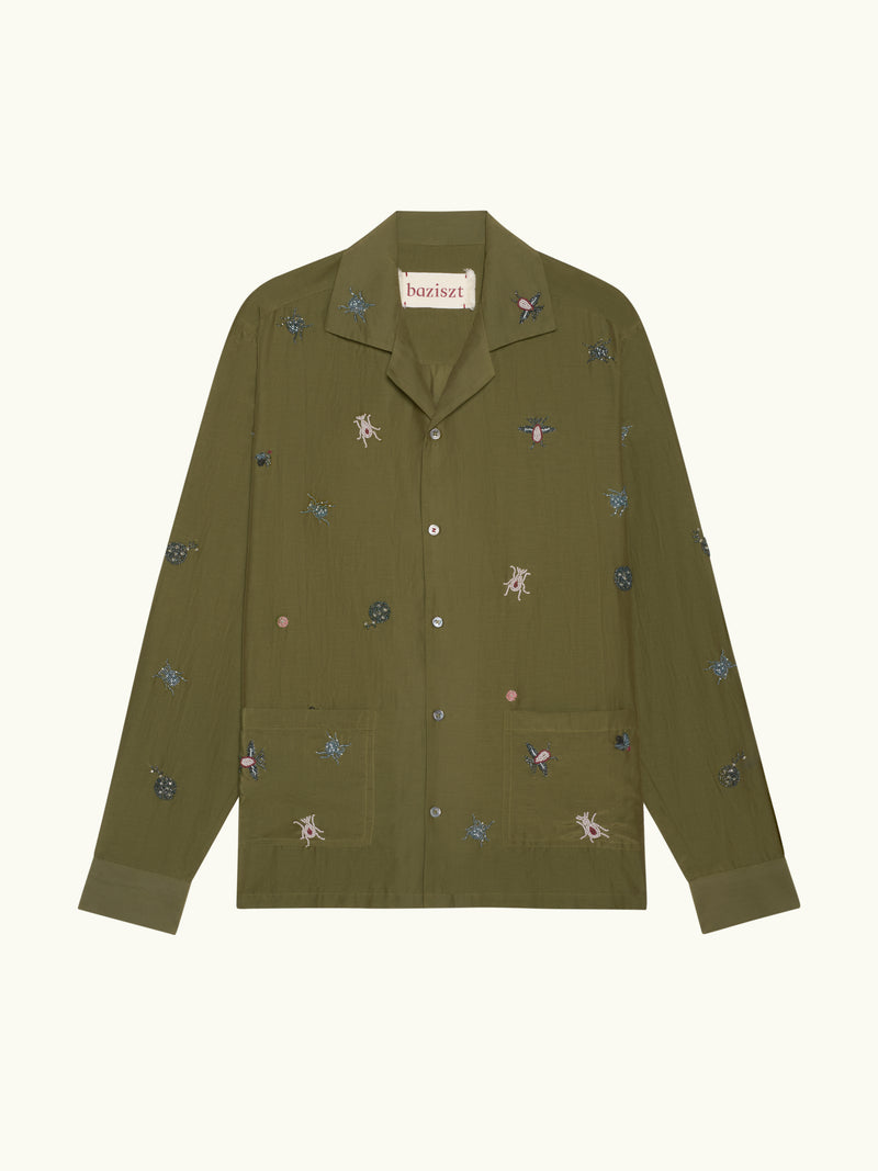 Chemise Cabinet kaki