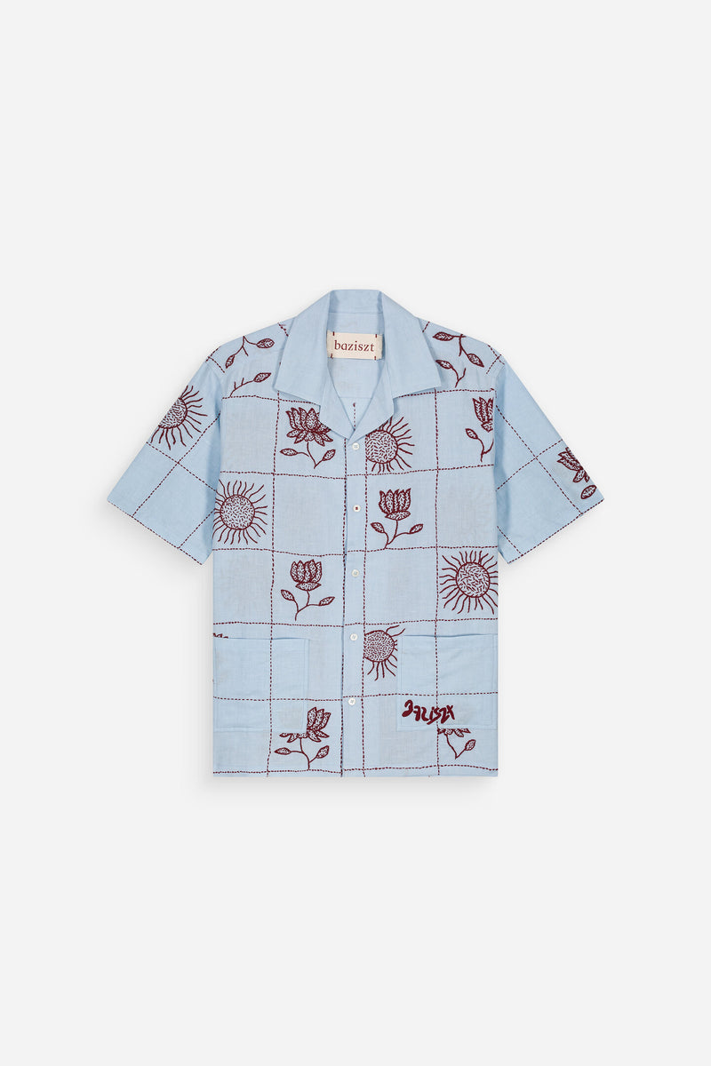 Chemise Glazing Bleue