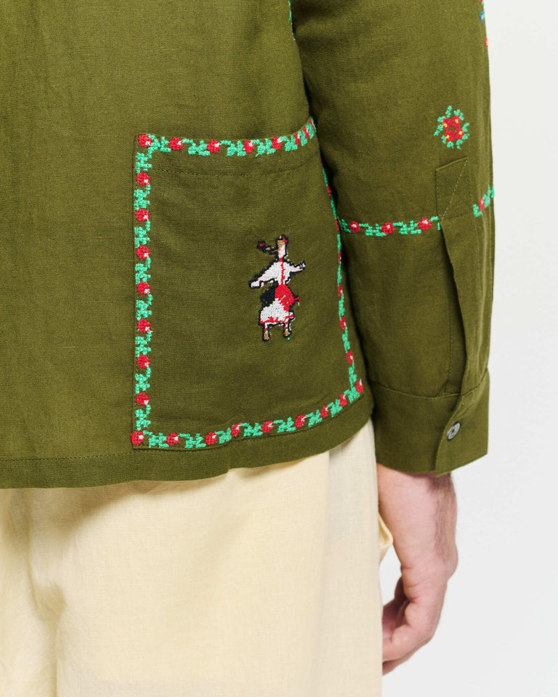 Joy Of Living Shirt Khaki