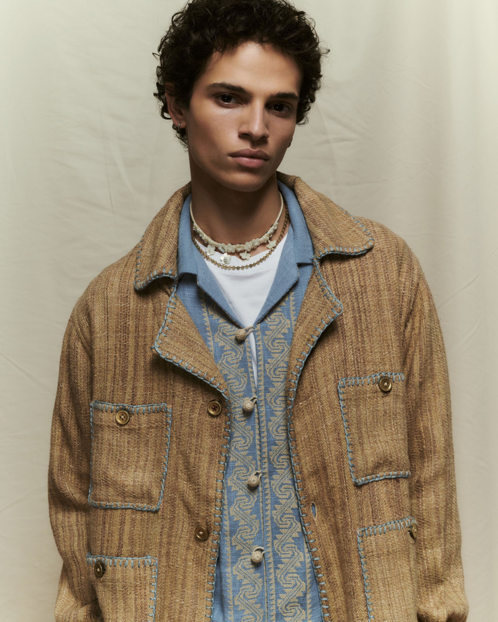 Baziszt, Lookbook Spring Summer 2024, Tulum Shirt, Noile Shirt
