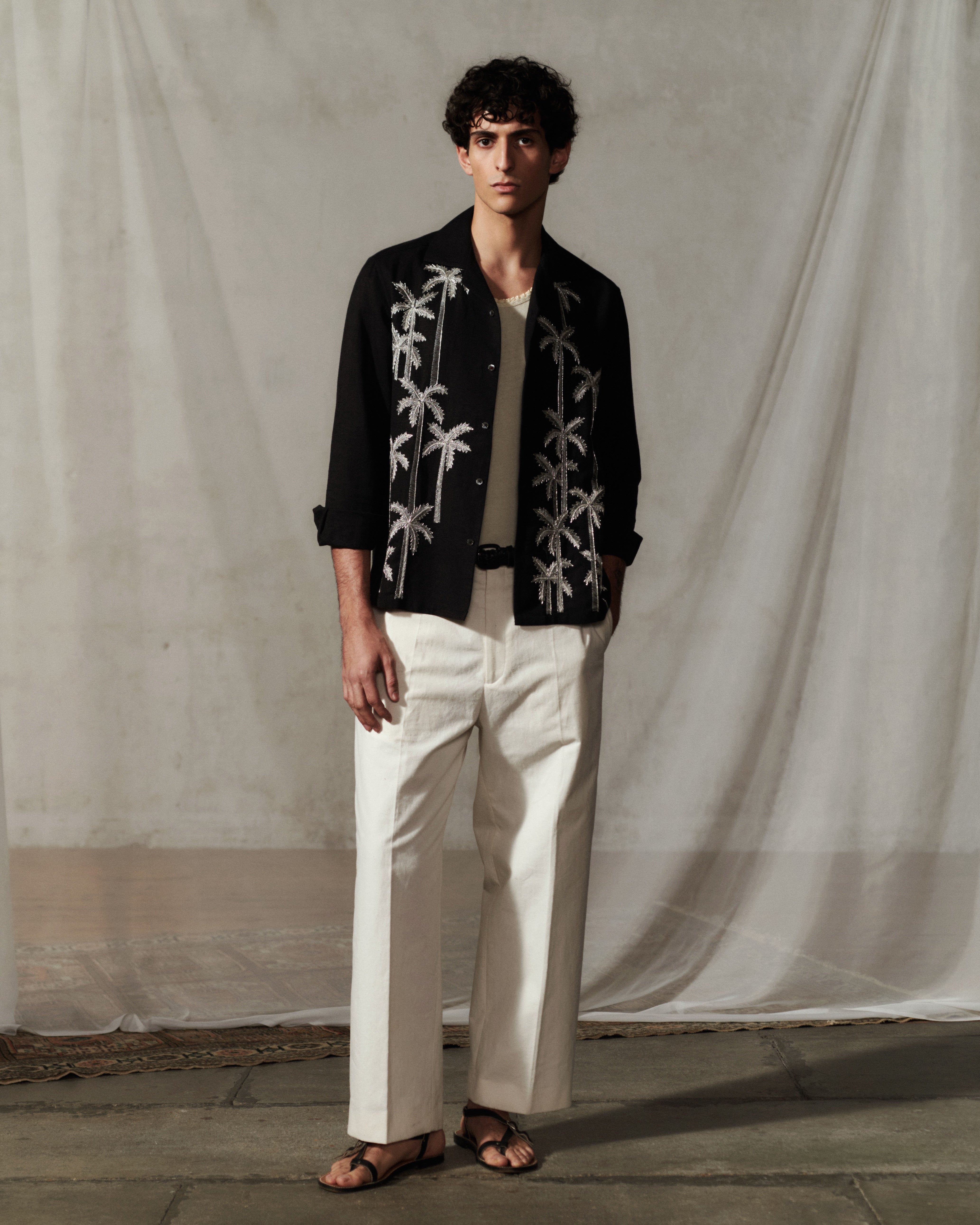 Palm Shirt Black