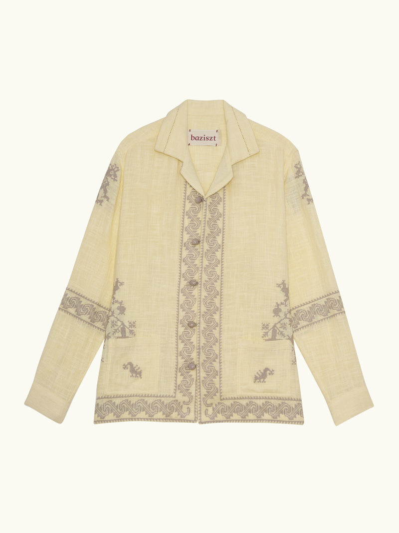 Tulum Shirt Light Yellow
