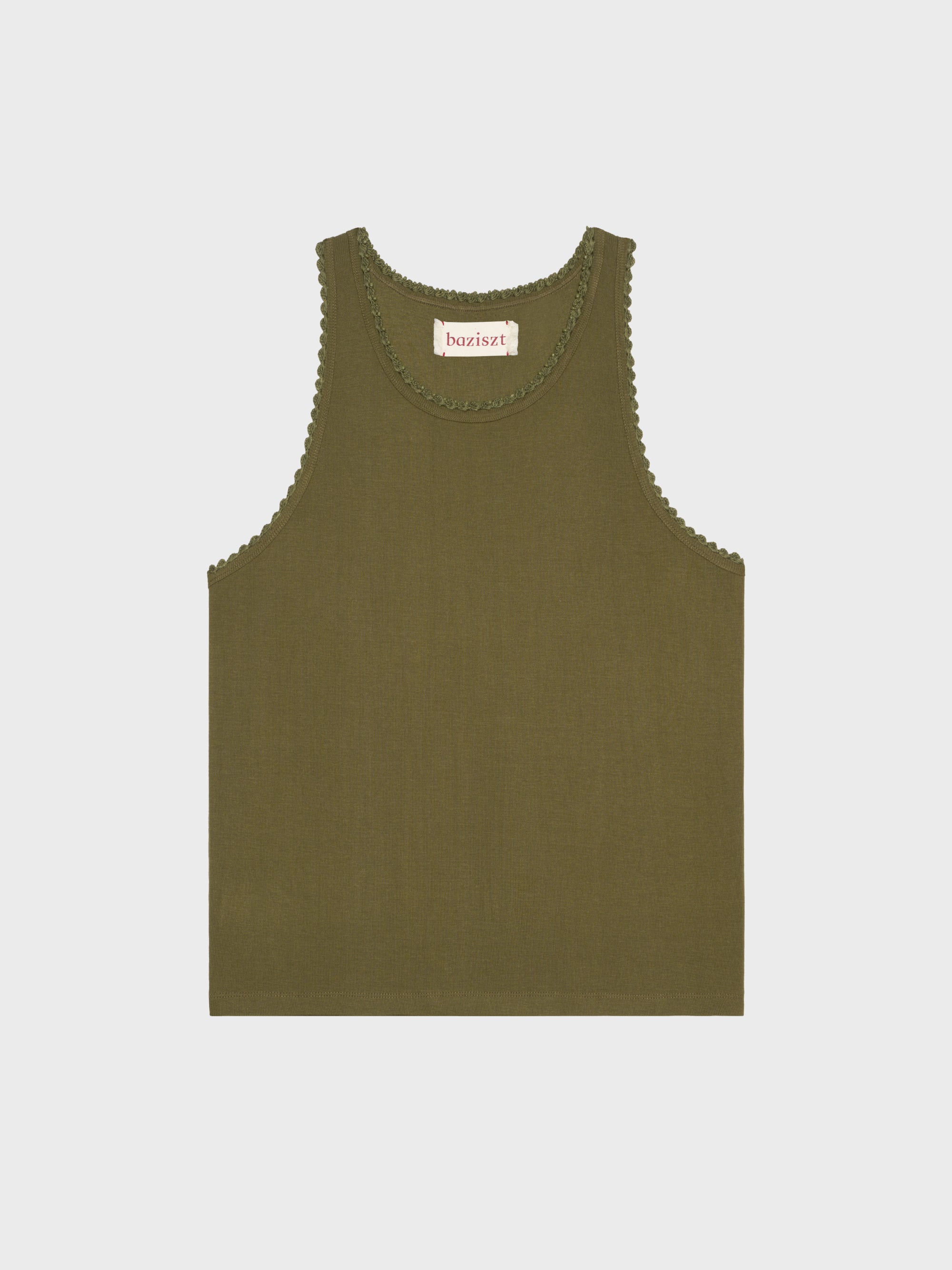 Croquet Tank-Top Khaki