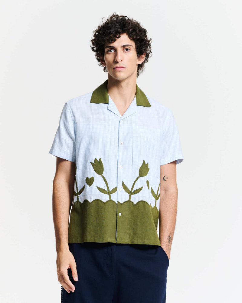 AVI SHIRT LIGHT BLUE