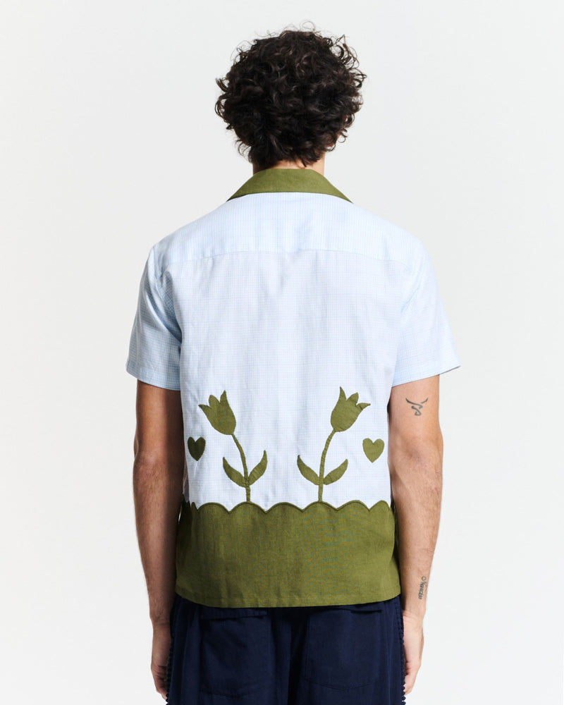 AVI SHIRT LIGHT BLUE