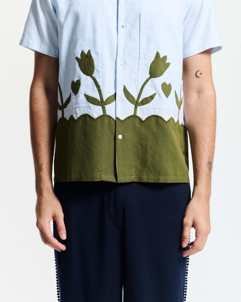 AVI SHIRT LIGHT BLUE