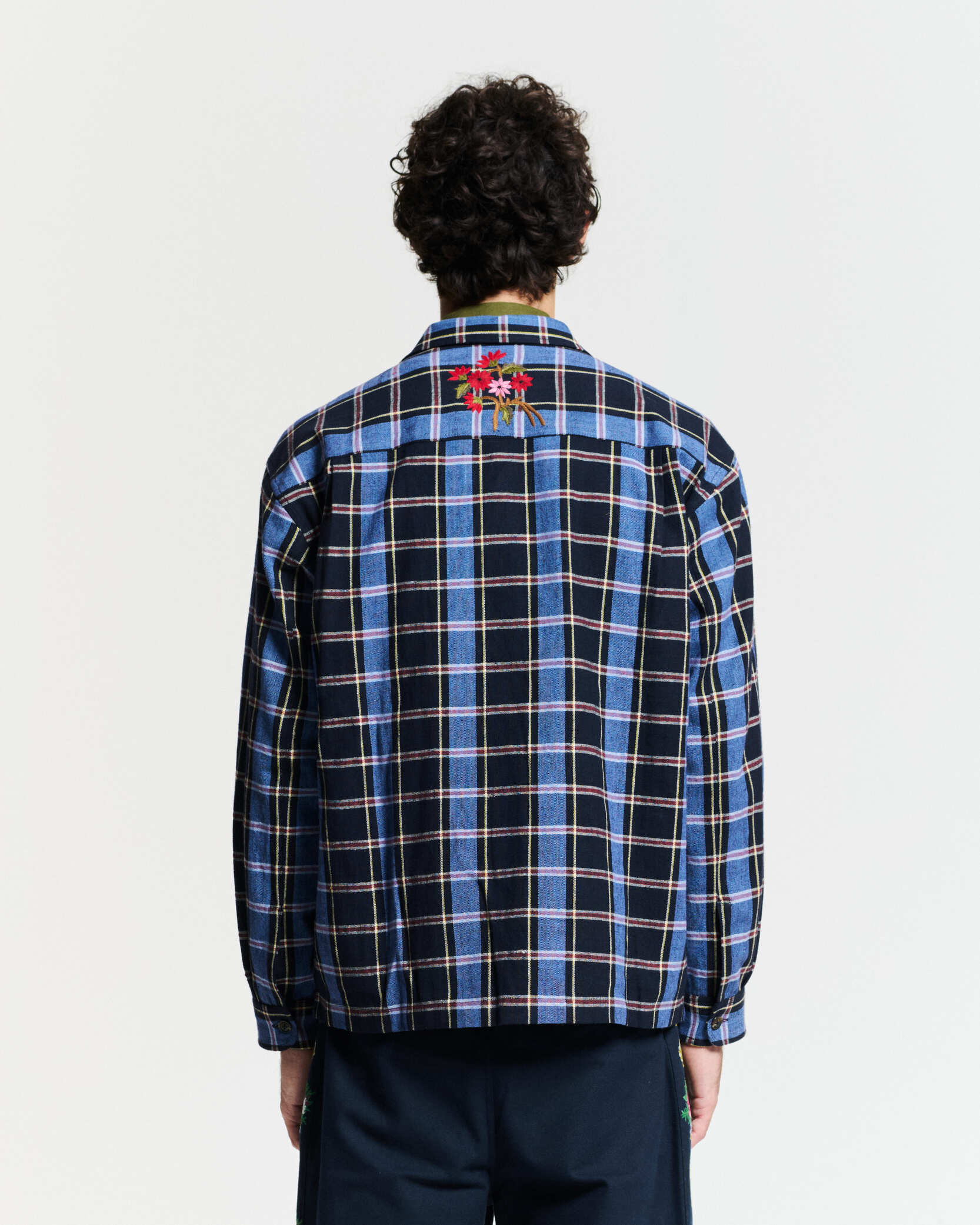 Baalz Shirt – Navy Cotton | Baziszt