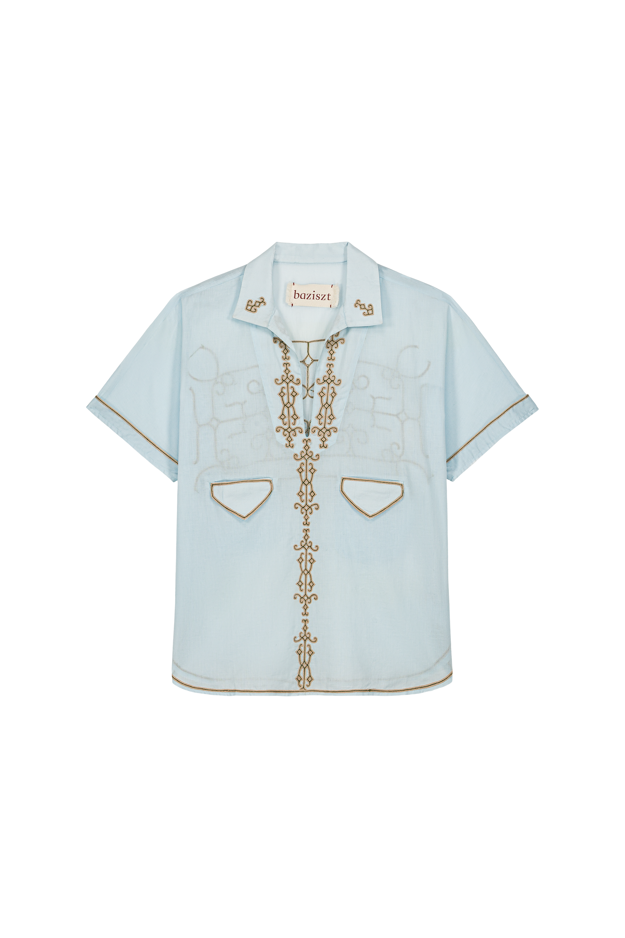 La chemise Megu - Bleu Ciel