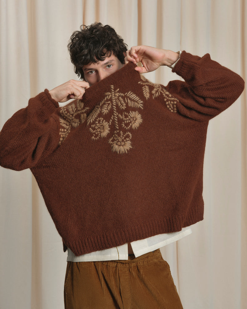 PULL CHINCHA MARRON