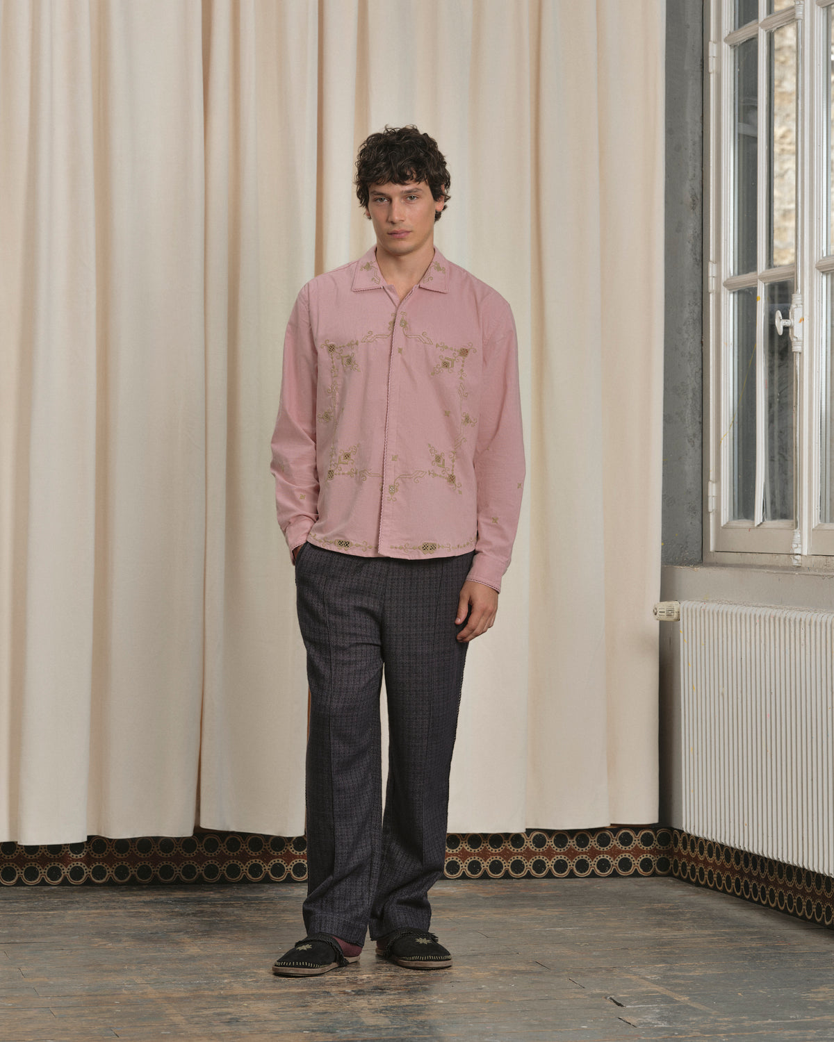 CHEMISE DEEN ROSE