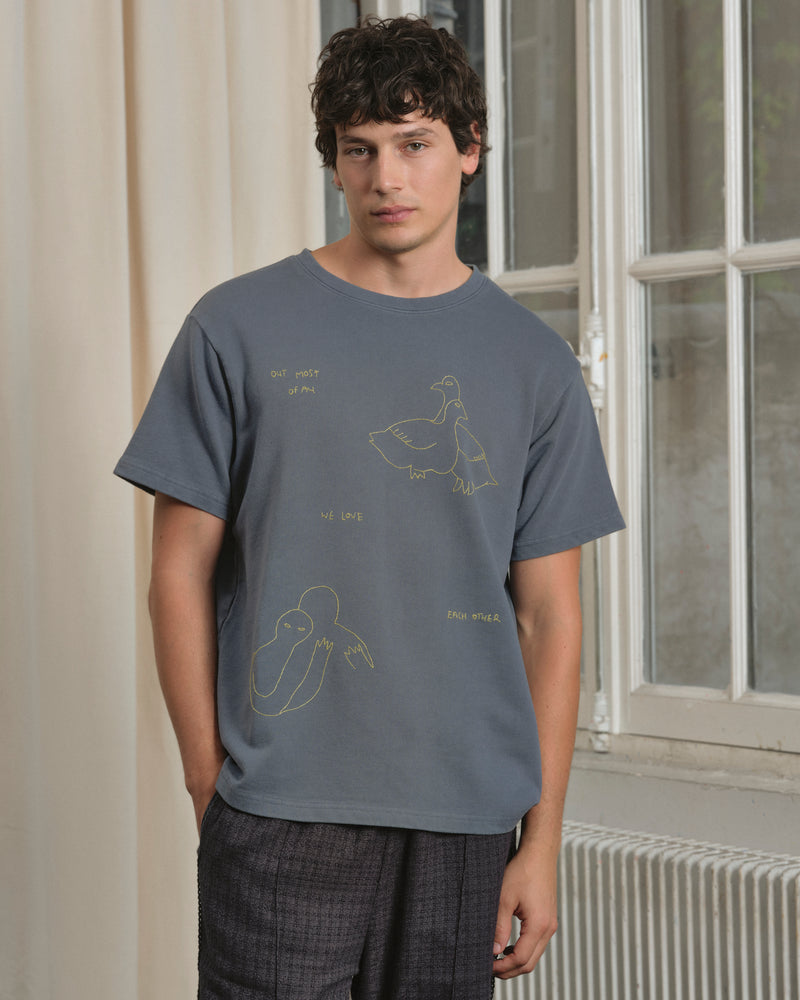 T-SHIRT WE LOVE BLEU MARINZ