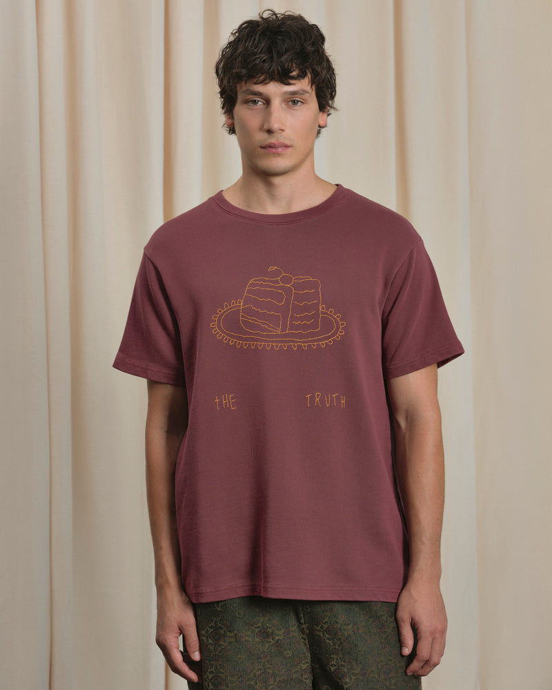 T-SHIRT CAKE BORDEAUX