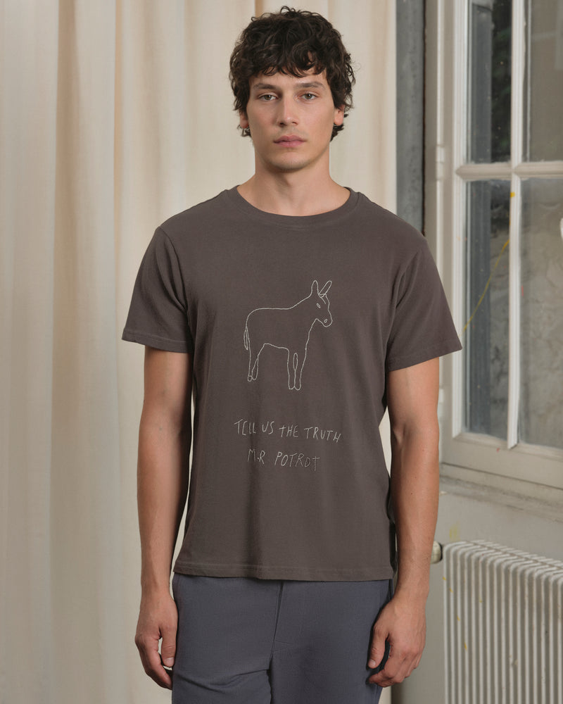 T-SHIRT DONKEY GRIS