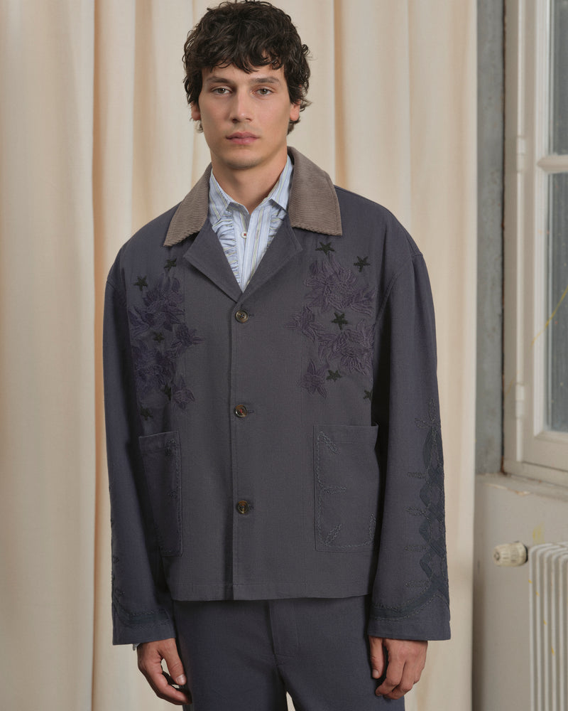 VESTE BRONN BLEU
