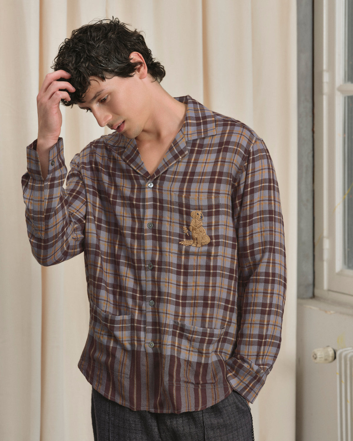 CHEMISE PROWSE CAMEL