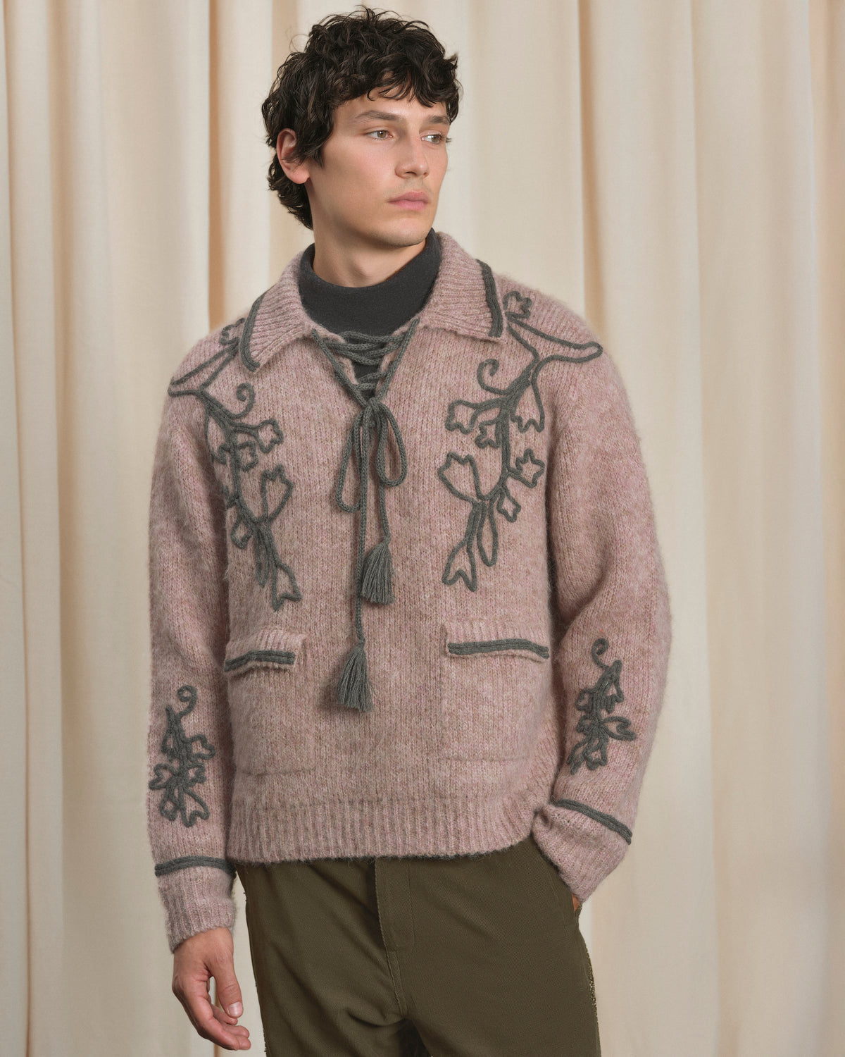 PULL PURA GRIS