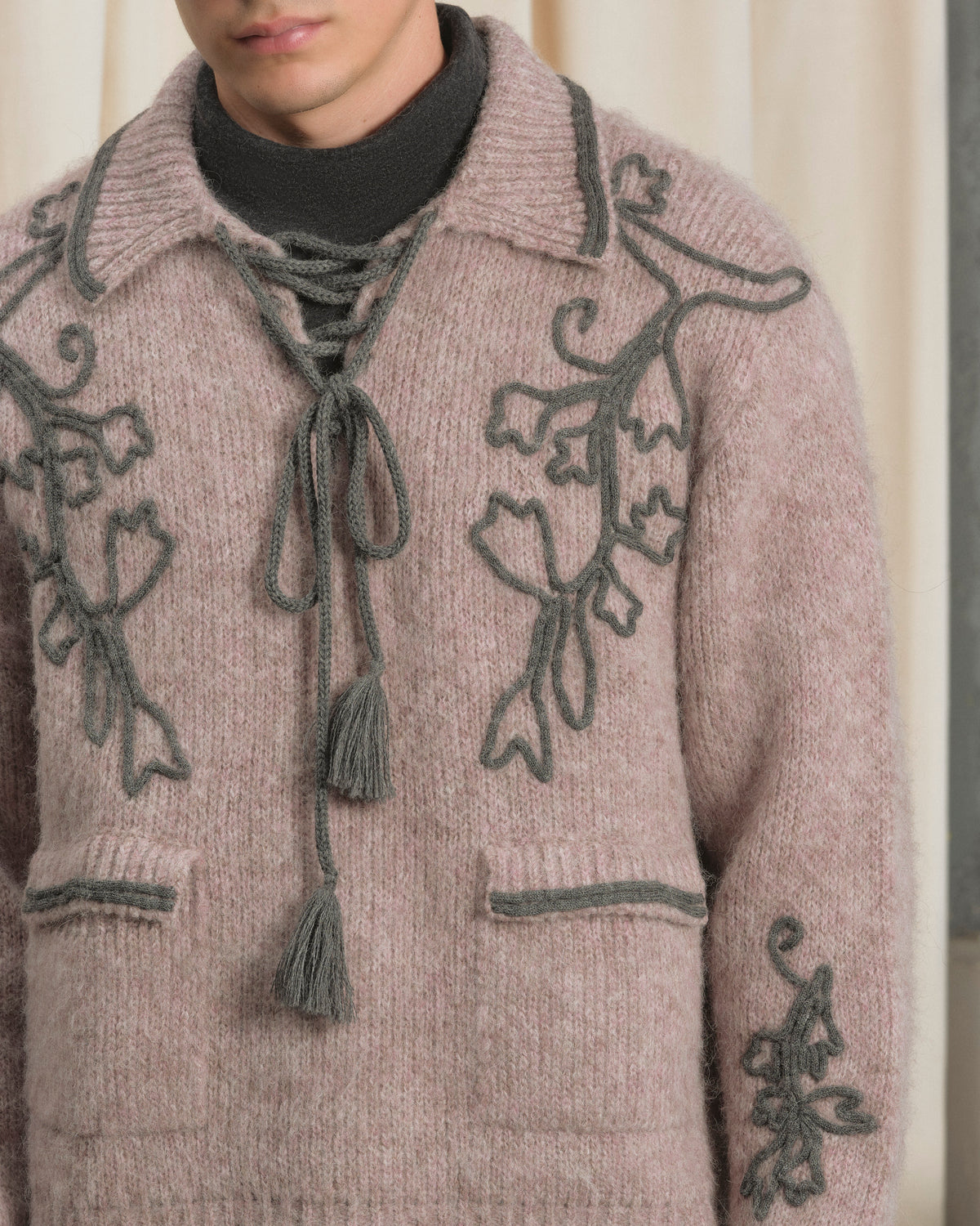 PULL PURA GRIS
