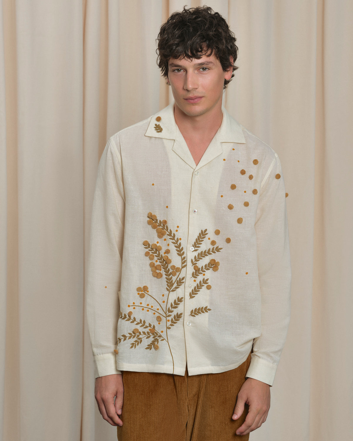 Chemise Mimosa Blanc cassé