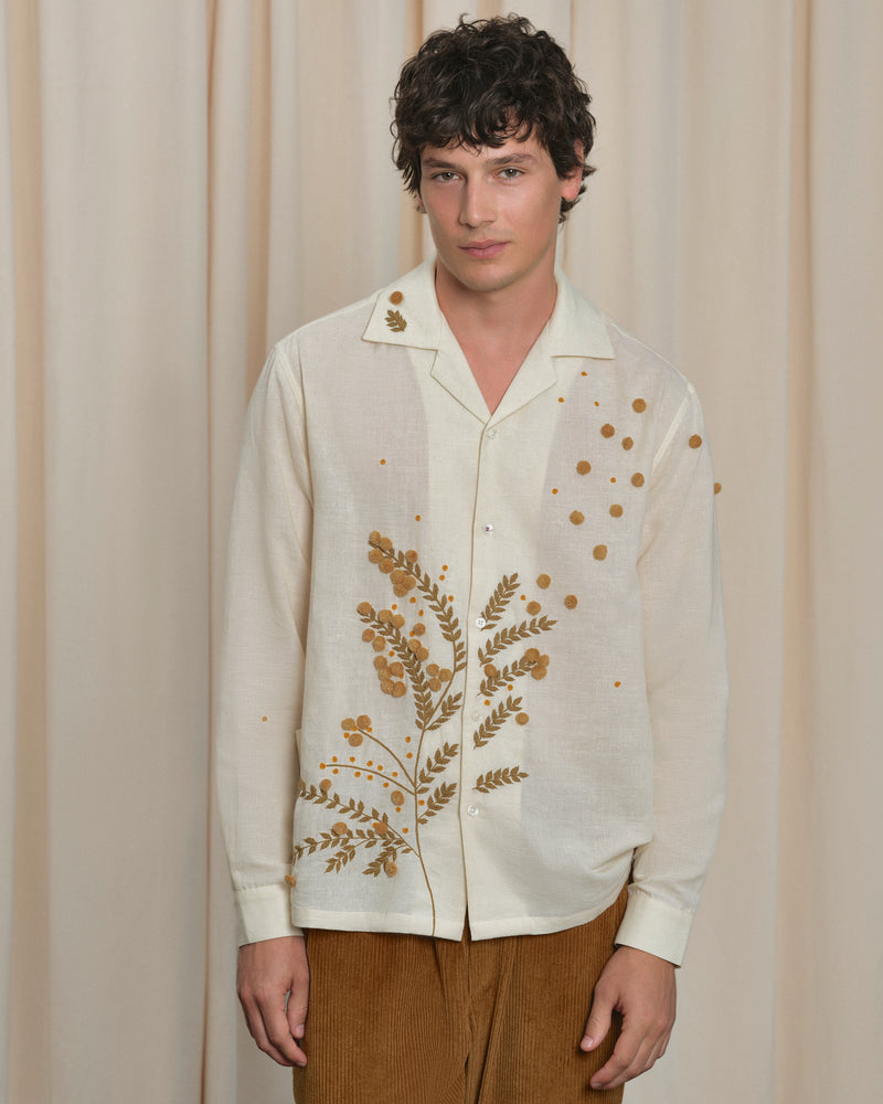 Chemise Mimosa Blanc cassé