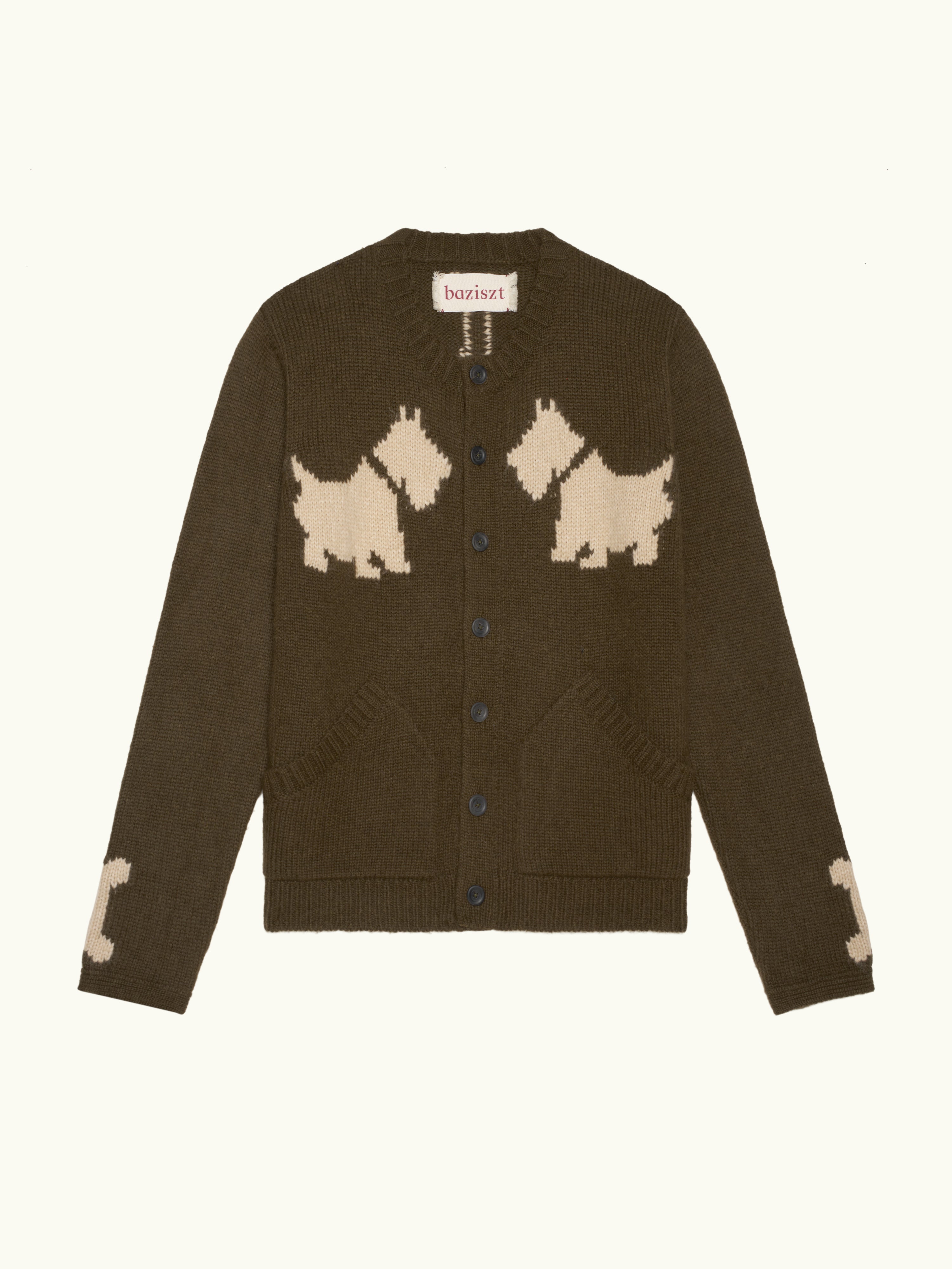 TekorisちゃんANIMAL SHAGGY KNIT CARDIGAN ANIMAL SHAGGY KNIT CARDIGAN