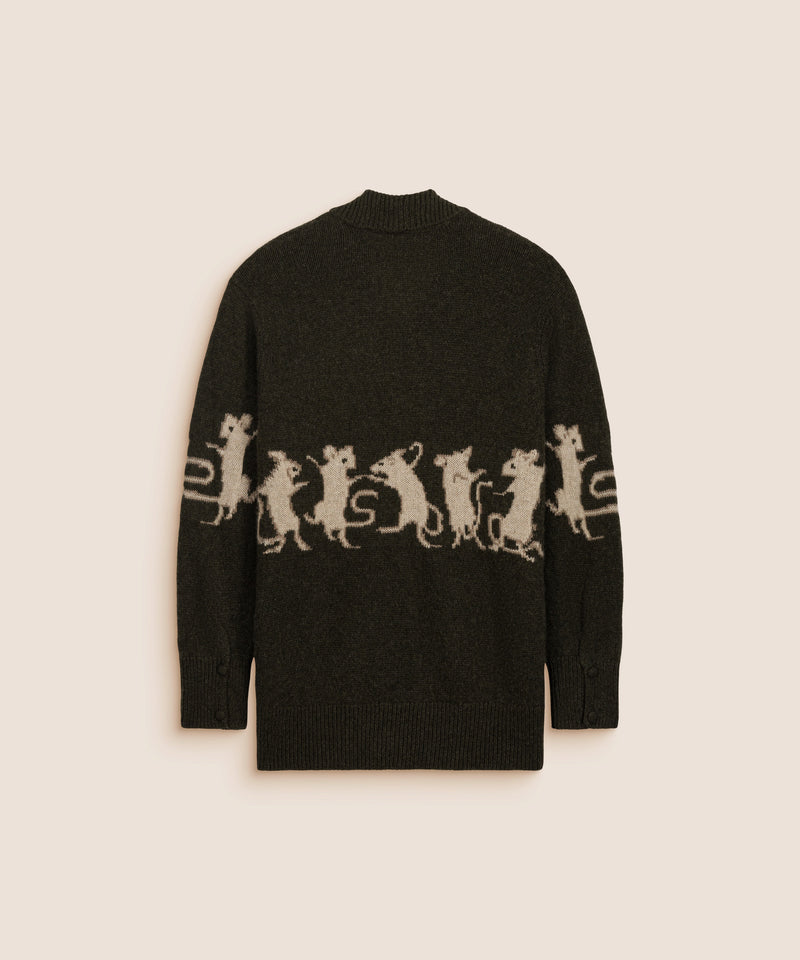 MICE CARDIGAN KHAKI