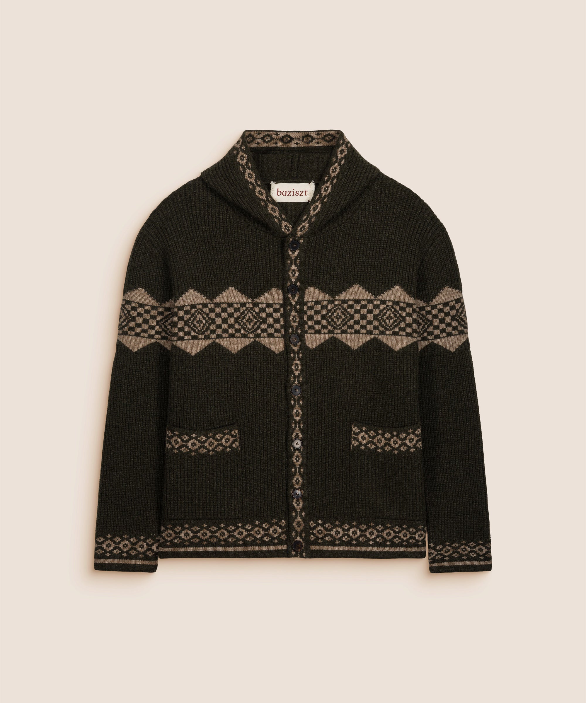 HORIN CARDIGAN KHAKI