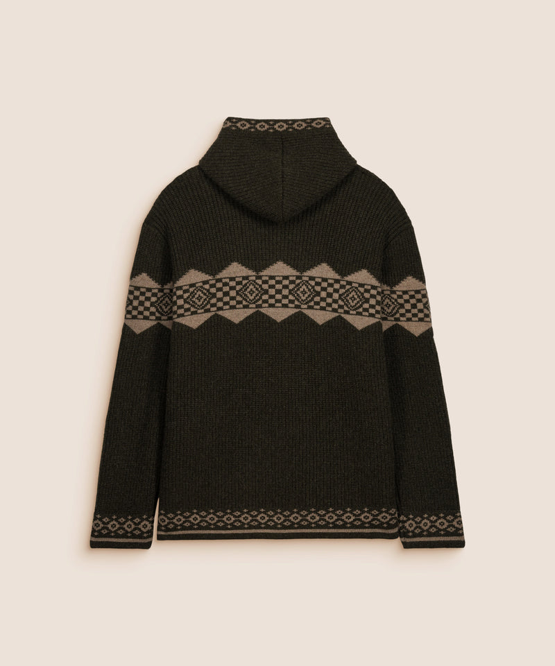 CARDIGAN HORIN KAKI