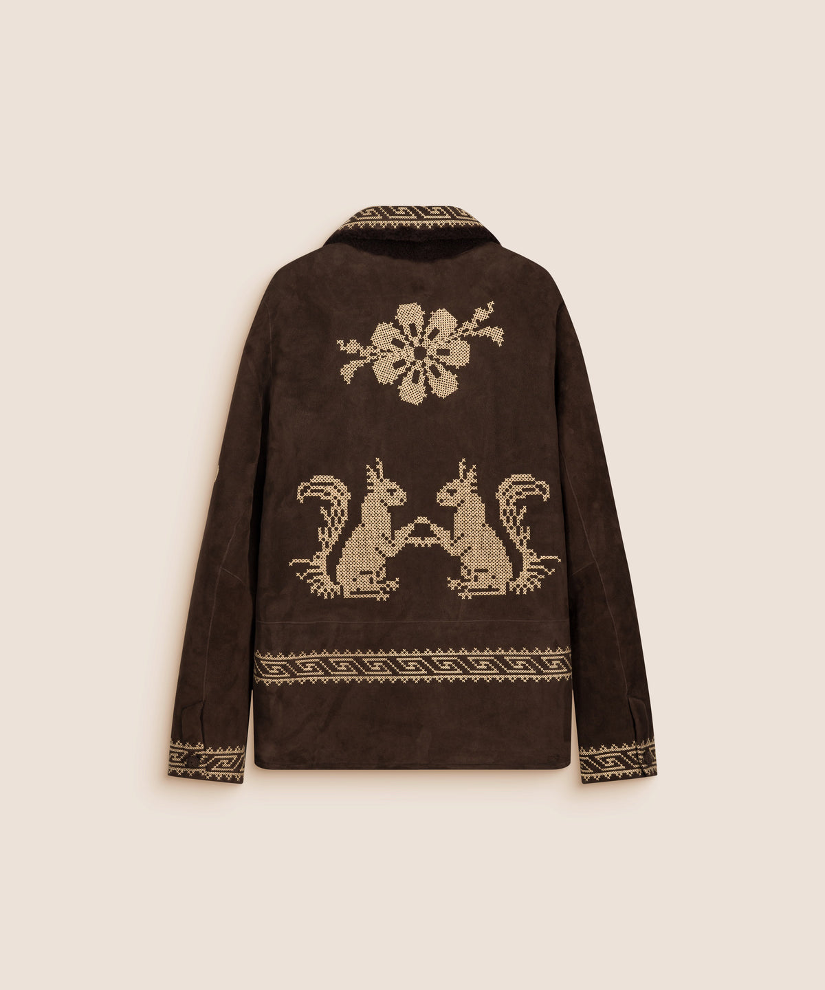 MANTEAU SQUI MARRON