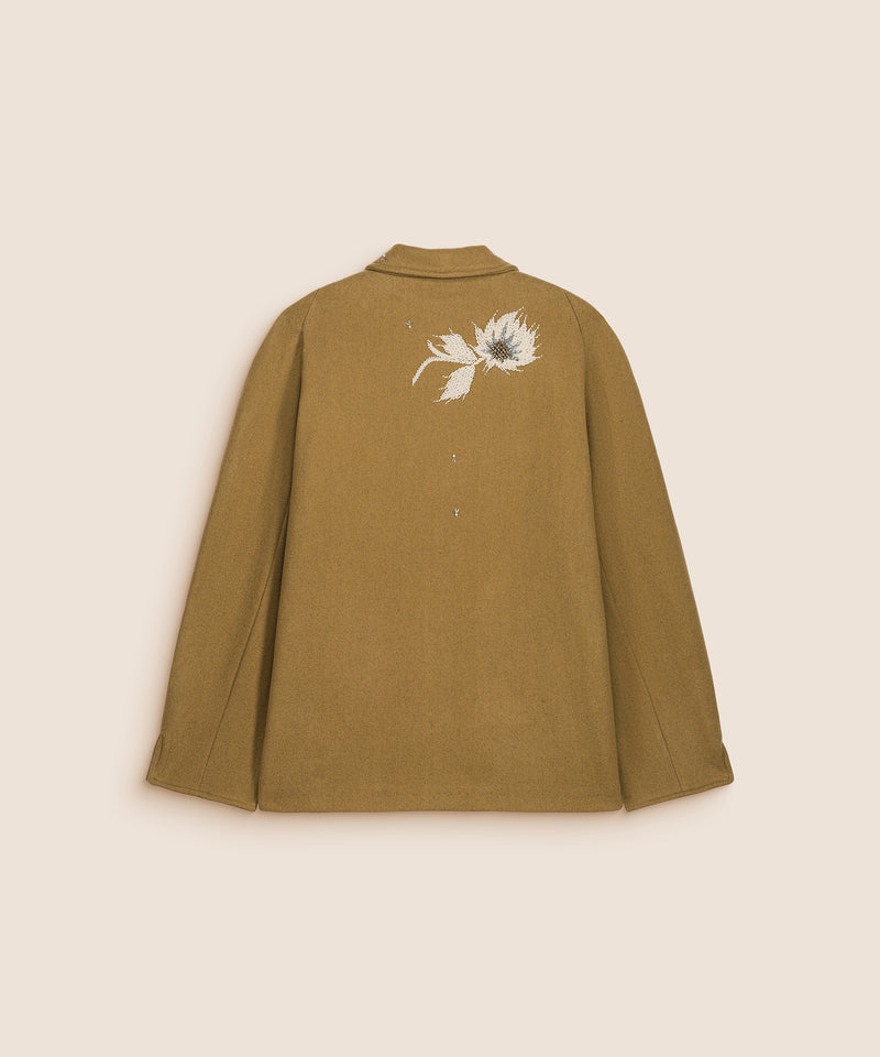 WORM JACKET BEIGE