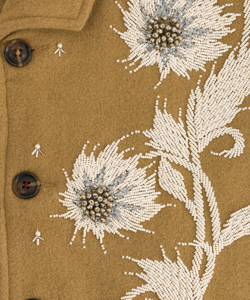 WORM JACKET BEIGE