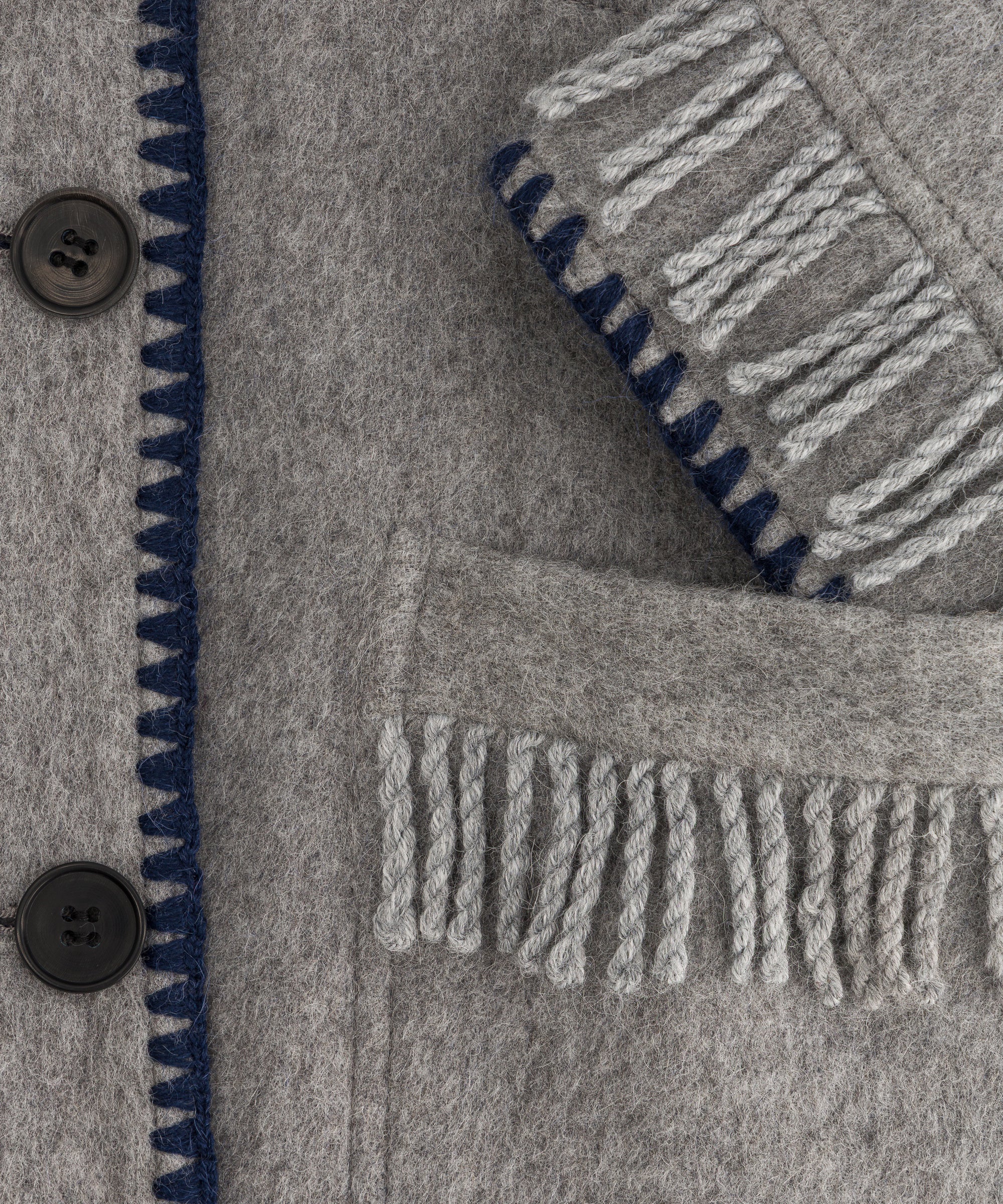VESTE REVERSIBLE VEDU BLEU MARINE