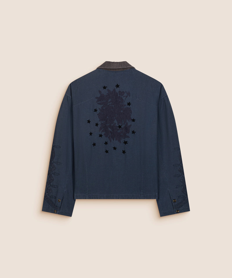 VESTE BRONN BLEU