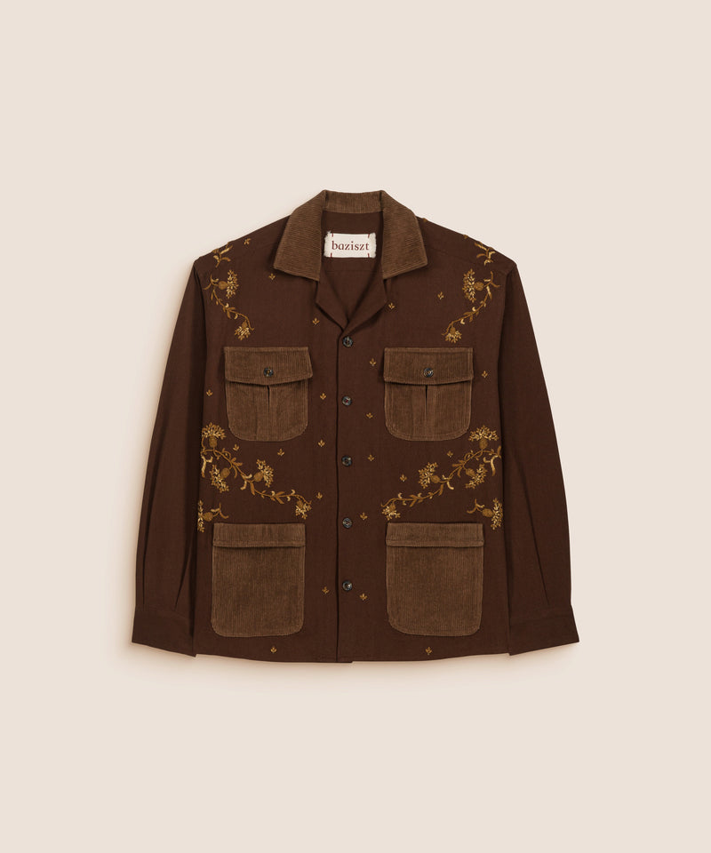 ANAKIN OVERSHIRT BROWN