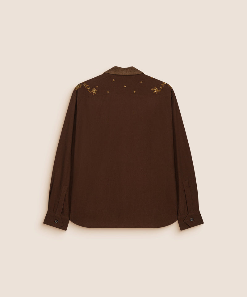 ANAKIN OVERSHIRT BROWN