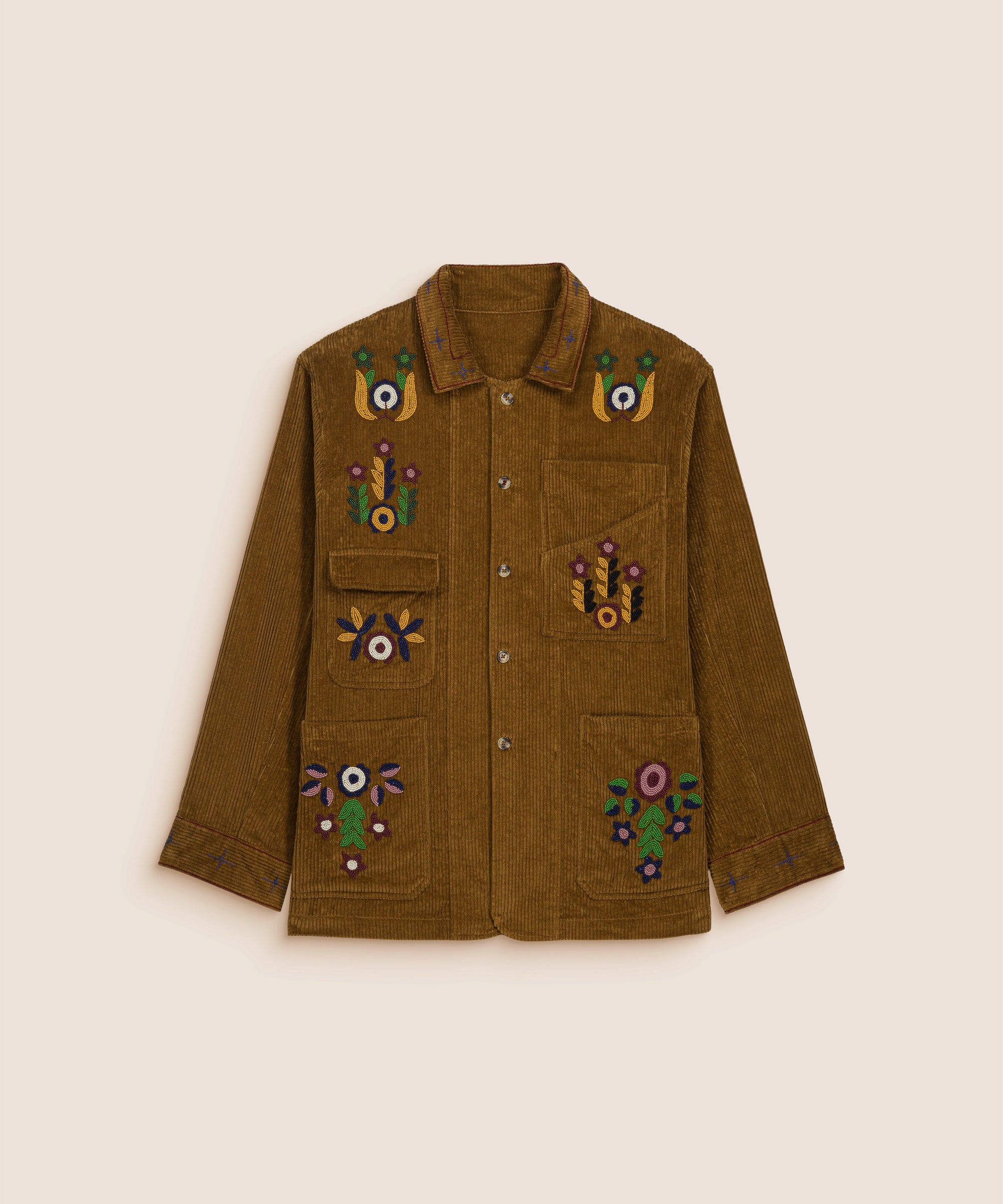 ESTATE OVERSHIRT BROWN