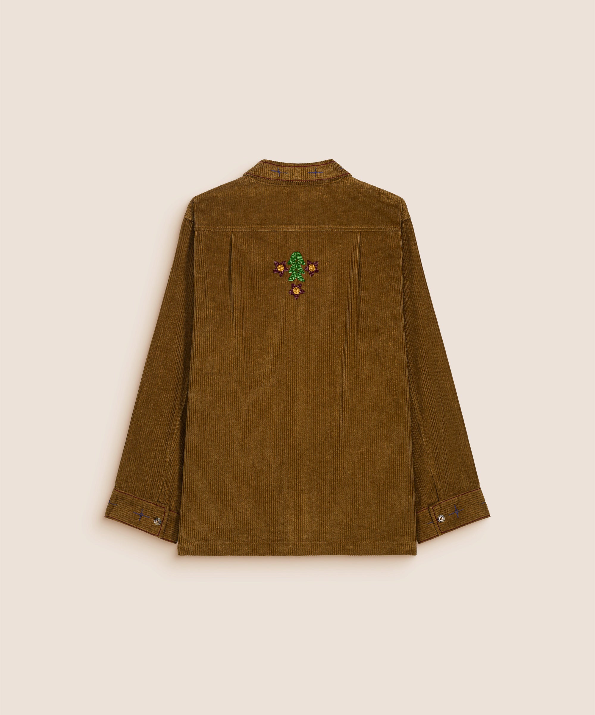 ESTATE OVERSHIRT BROWN