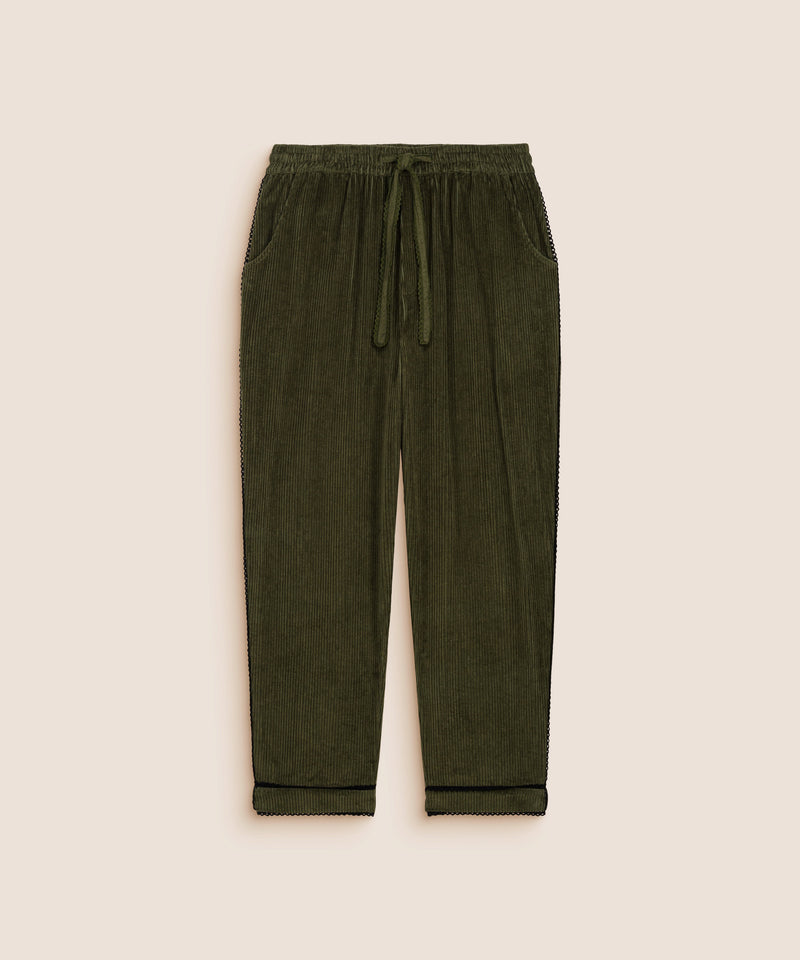 LACE PANTS KHAKI