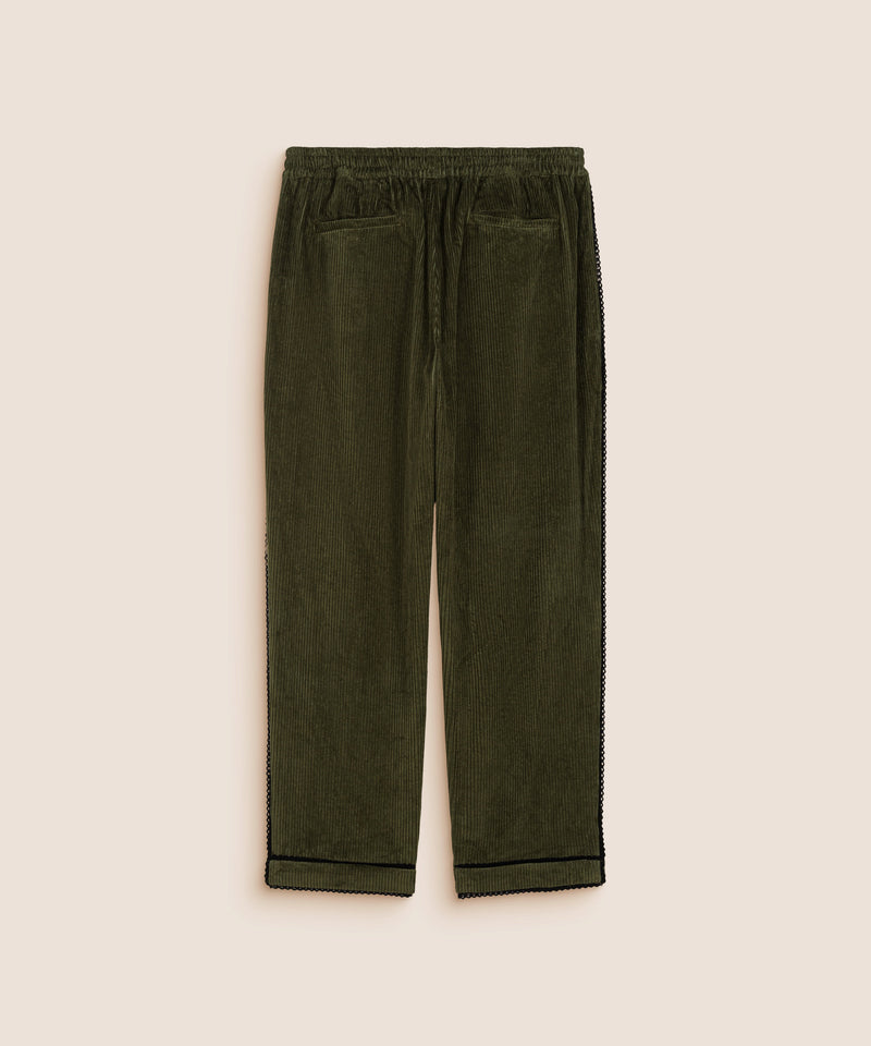 LACE PANTS KHAKI