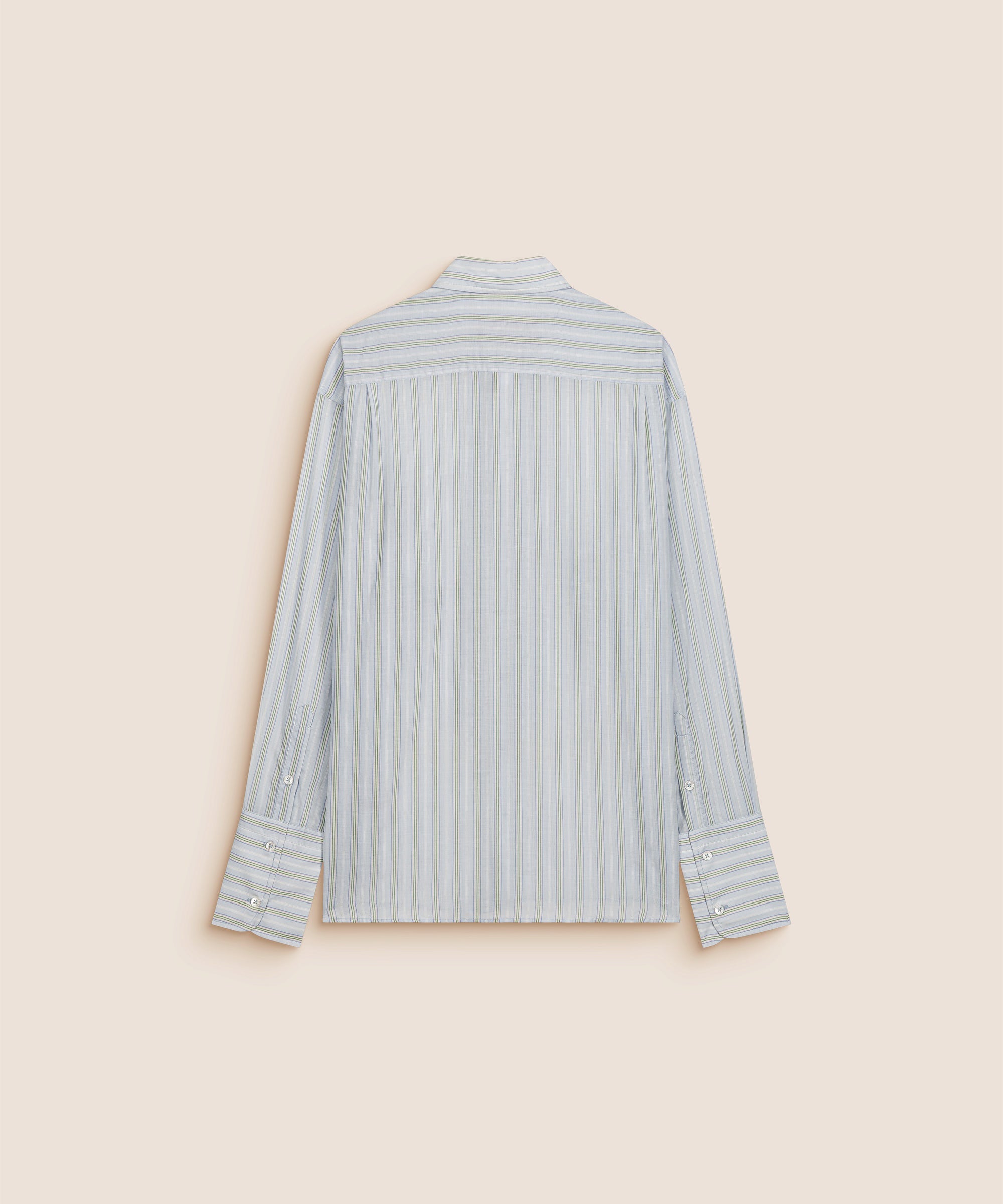 RUCHE SHIRT LIGHT BLUE