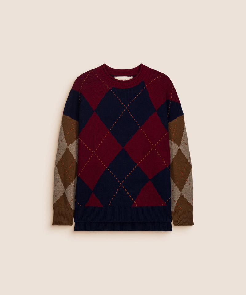 PULL ATGAL BORDEAUX