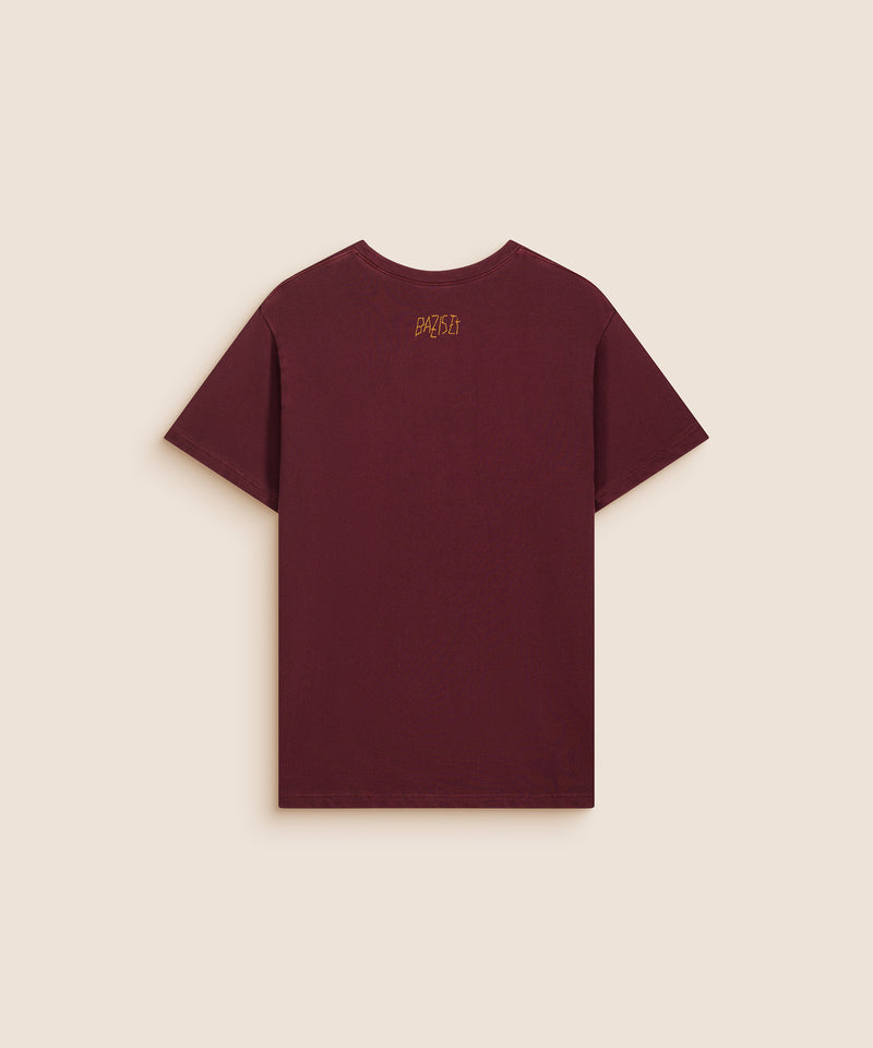 CAKE T-SHIRT BURGUNDY