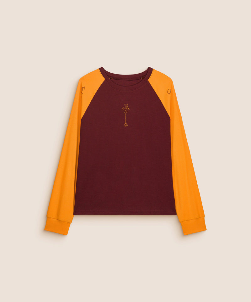 AMOR T-SHIRT BURGUNDY