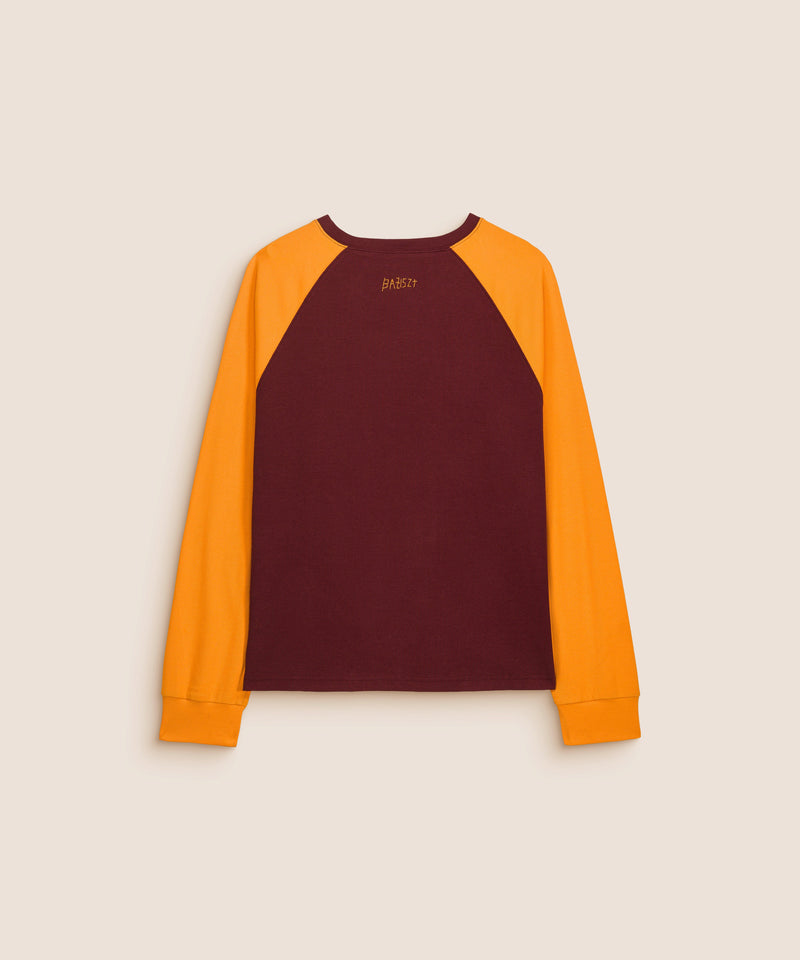 AMOR T-SHIRT BURGUNDY