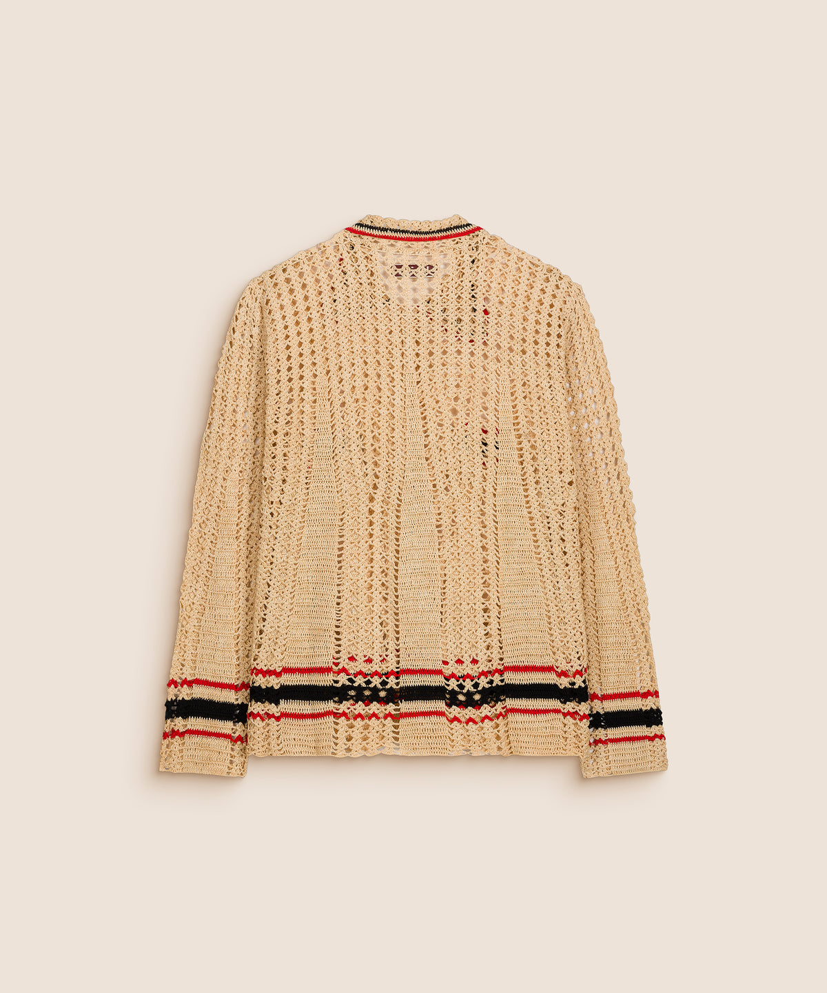 CROC CARDIGAN BEIGE