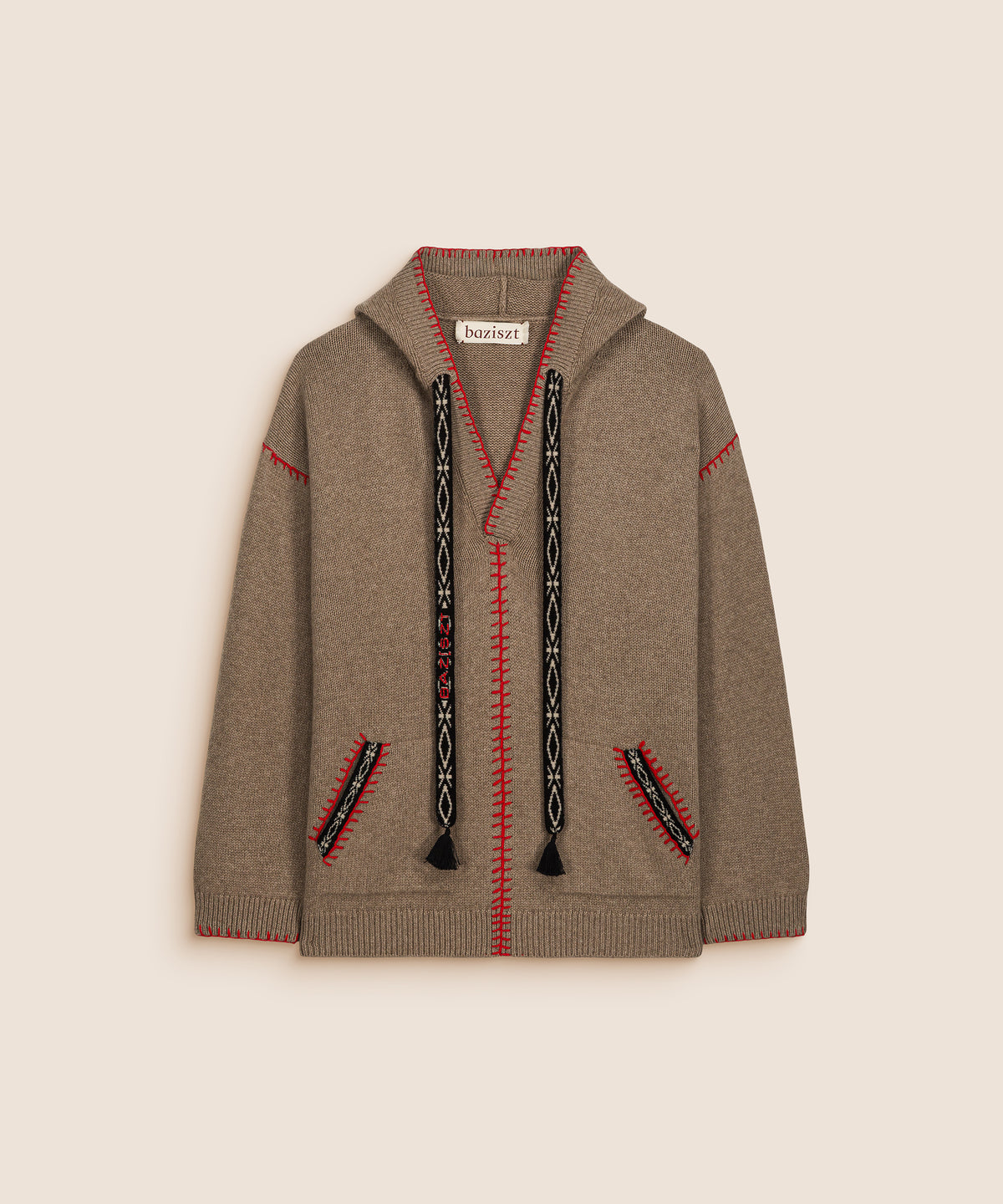 KAFTI HOODIE TAUPE