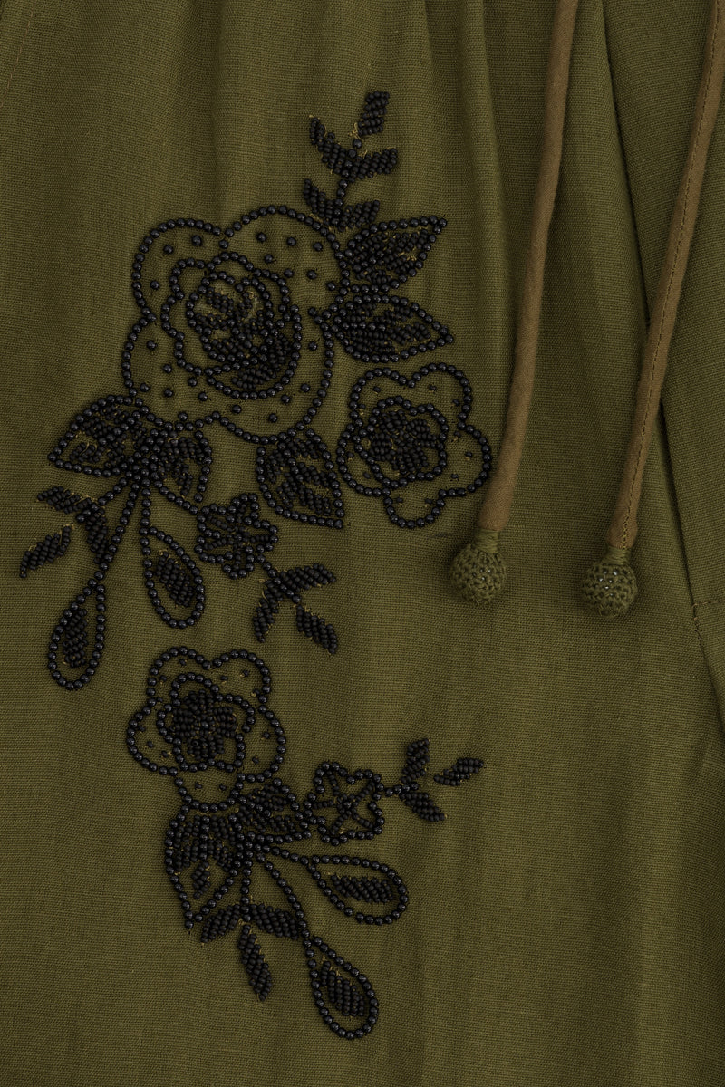 PANTALON CELESTE KAKI
