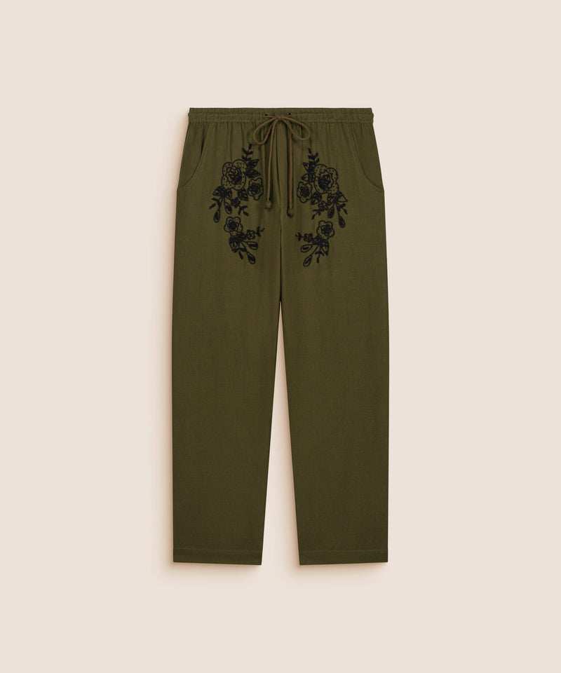 PANTALON CELESTE KAKI
