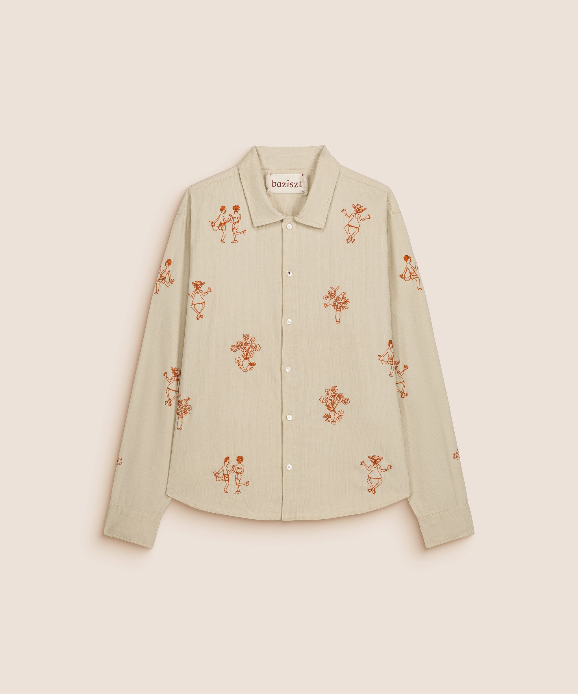 RIOT CORDUROY SHIRT OFF WHITE