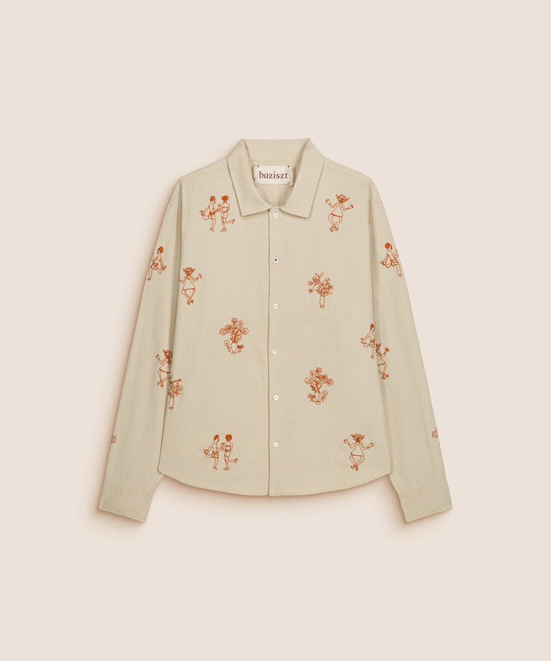 RIOT CORDUROY SHIRT OFF WHITE