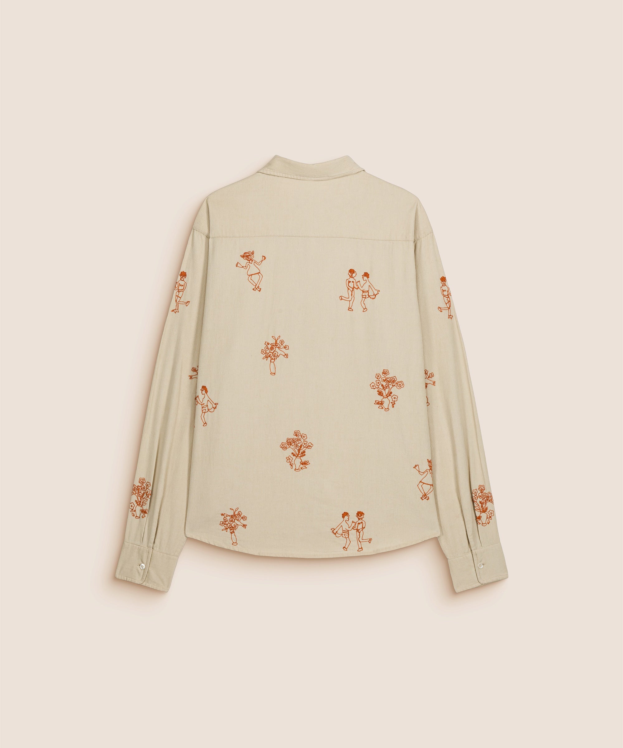 RIOT CORDUROY SHIRT OFF WHITE